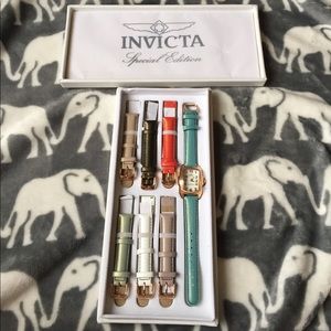 Invicta special edition rose gold watch