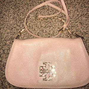 Tory burch soft pink purse