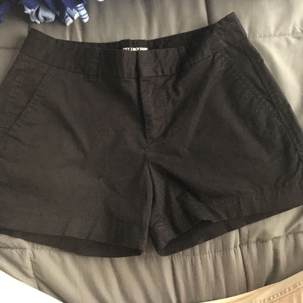 Black GAP shorts