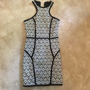 Black and White Party Dress from Lulus