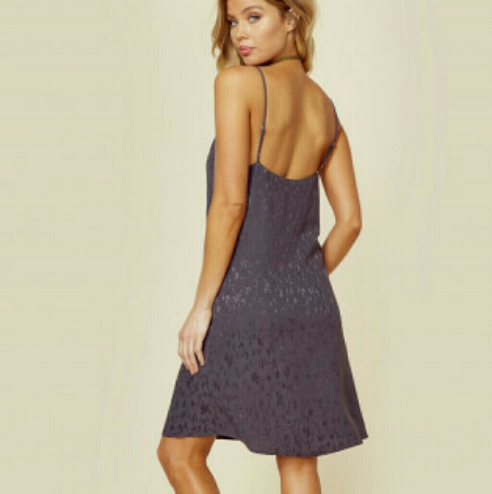 Tru Blu Designer Blue Latest Slip Dress NWT - Picture 5 of 8