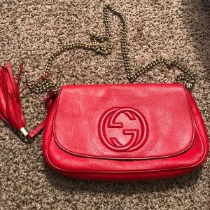 Gucci Soho purse w/chain