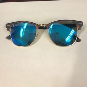 Ray-Ban Unisex 51mm Clubmaster Flash Lenses
