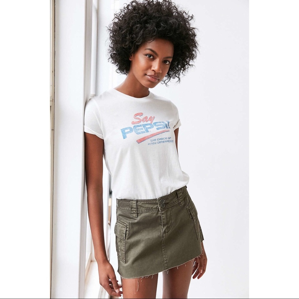 BDG size 0 Cargo Mini Skirt