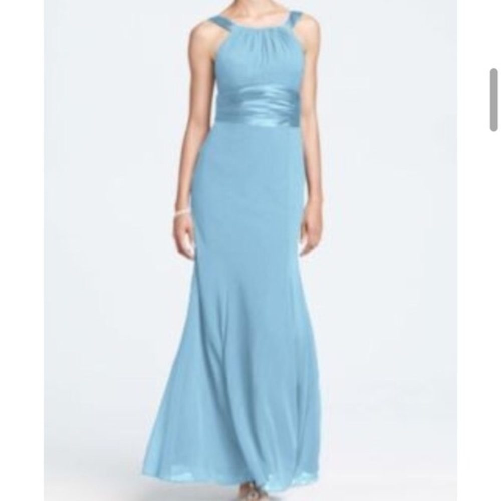 Ocean blue gown