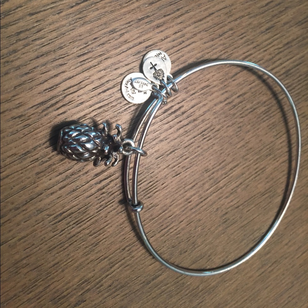 Alex & Ani pineapple bracelet