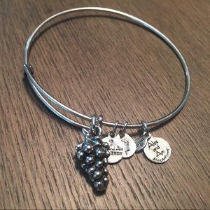 Alex & Ani grapes bracelet