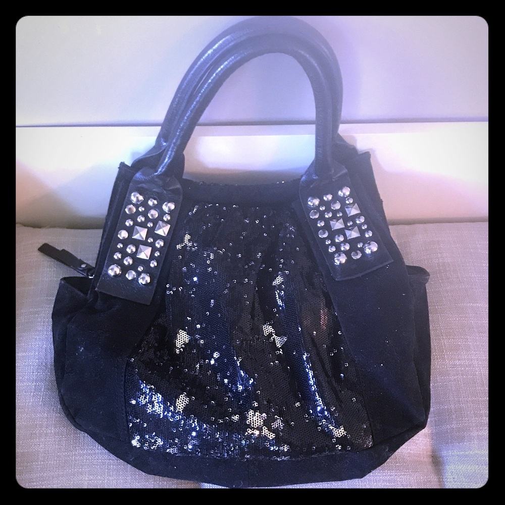 Purse with sequins / rhinstones