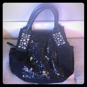 Purse with sequins / rhinstones