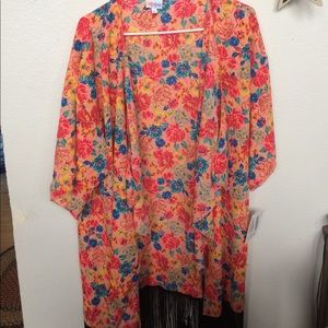 Lularoe Monroe large NWT floral summer pattern