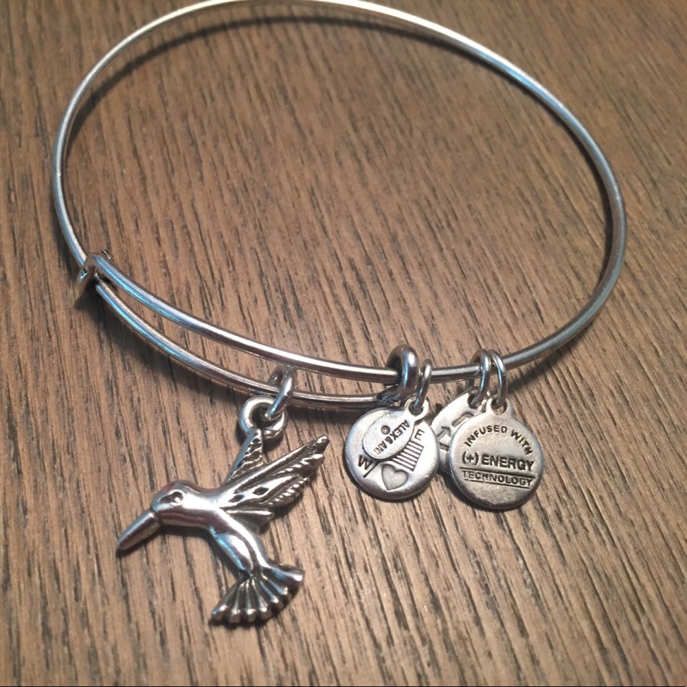 Alex & Ani hummingbird bracelet