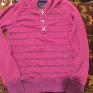Hurley magenta hoodie (M)