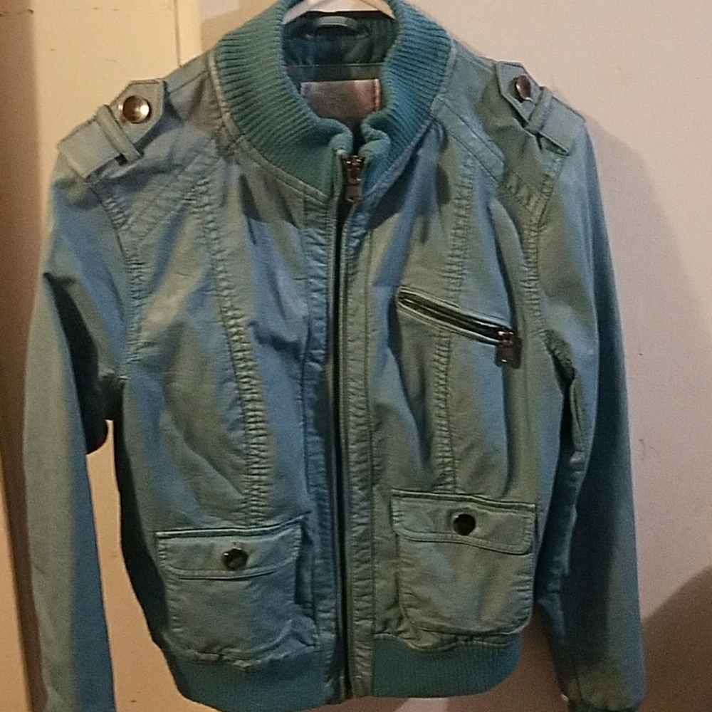 Leather jacket