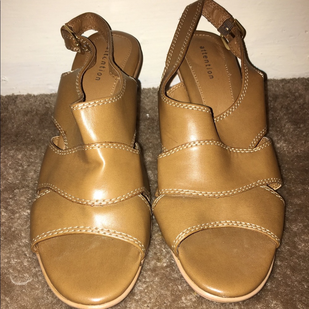 Brown heels