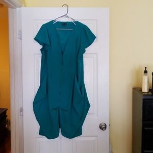 City Chic Zipper Dress Plus size Large