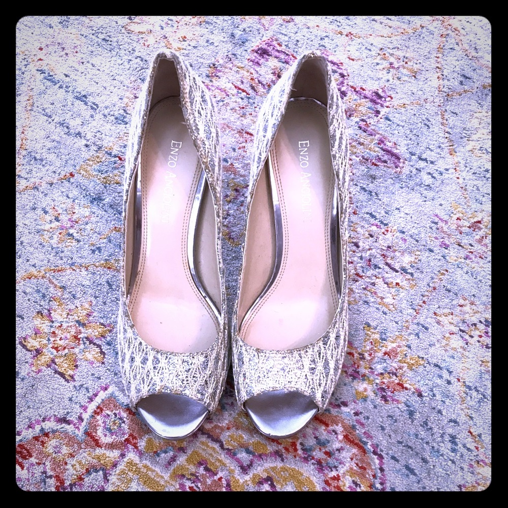 Enzo Angioliini sz 6 pumps! Perfect for wedding!