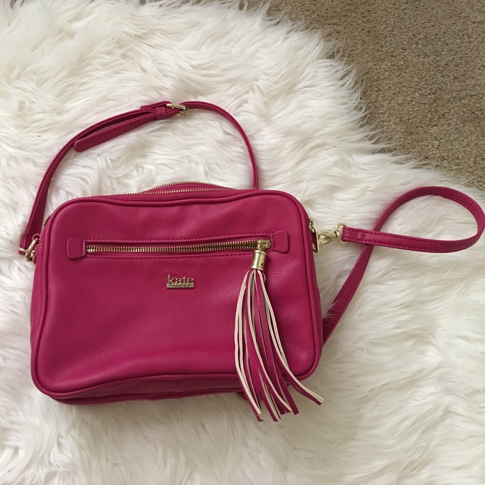 Hot pink Kate laundry purse