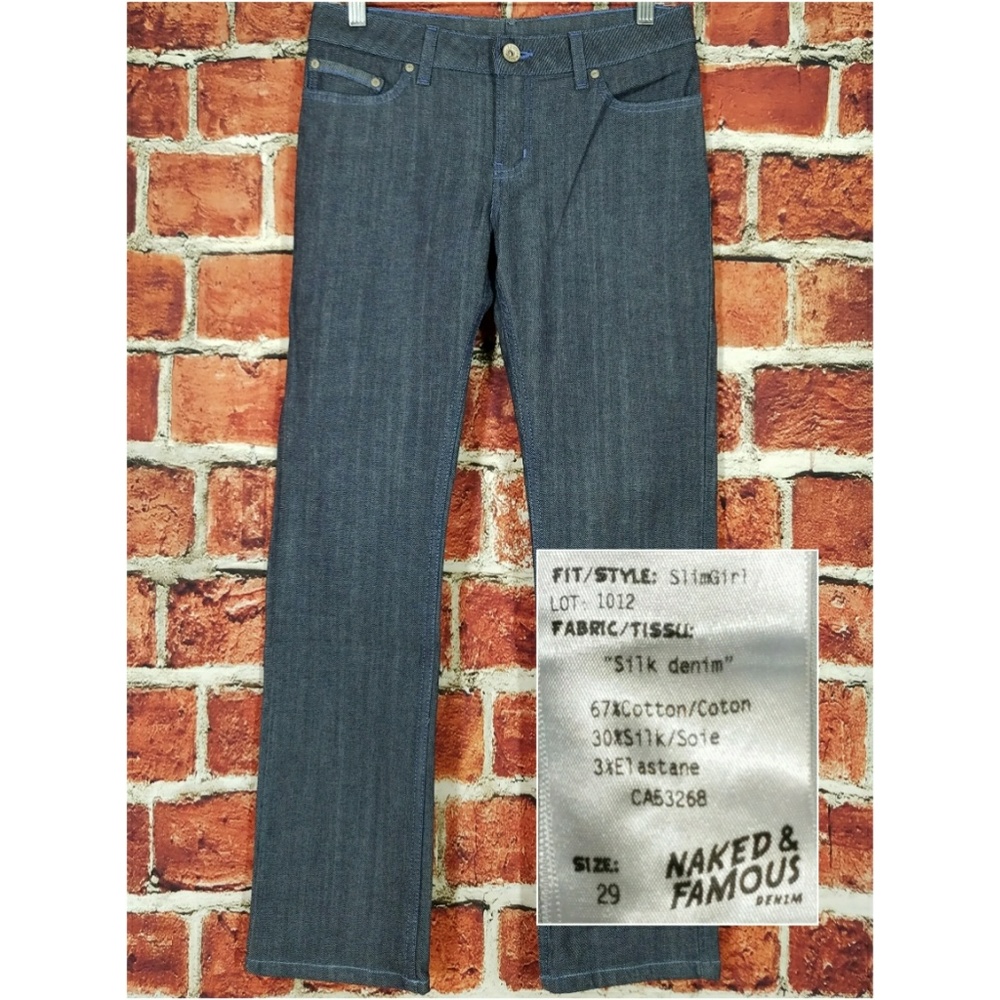 Slim Girl Silk Denim