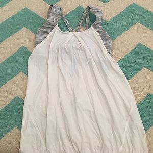 Lululemon tank top with built in bra