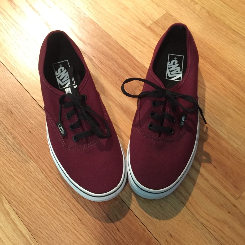 Maroon Vans!