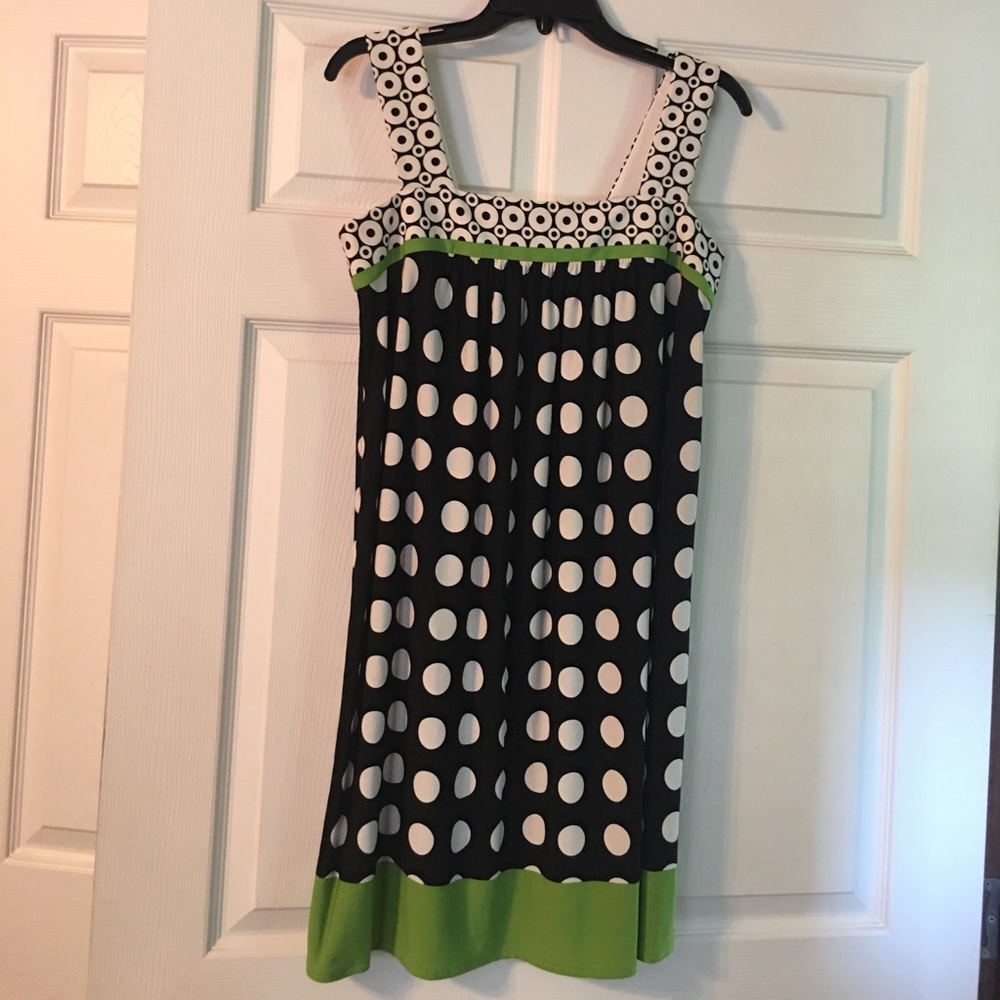 London times polka dot dress
