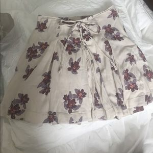 Free People floral skirt