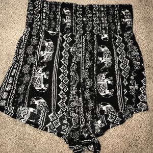 pac sun flowey shorts