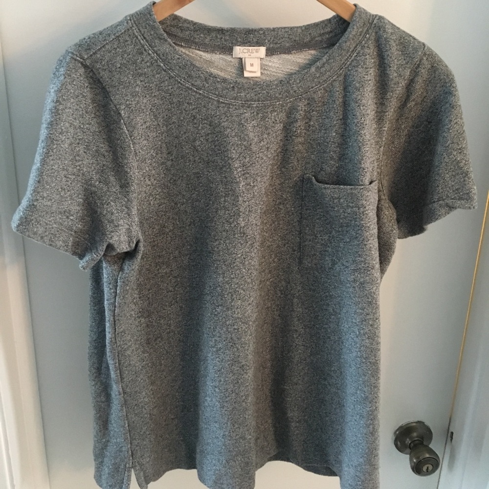 JCrew short sleeve sweatshirt