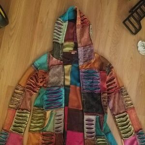 Windhorse zip up hoodie nwot