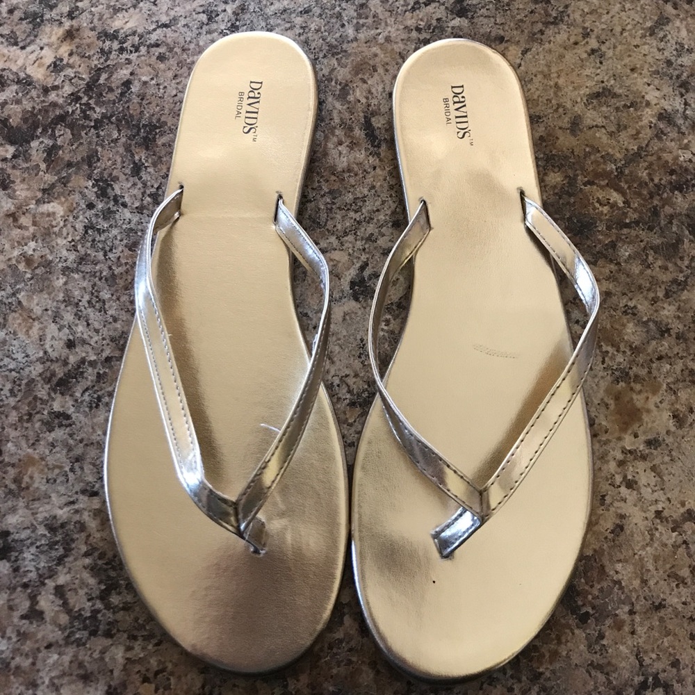 Gold sandals