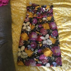 Anthropologie strapless dress