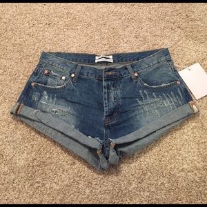 One Teaspoon bandits jean shorts