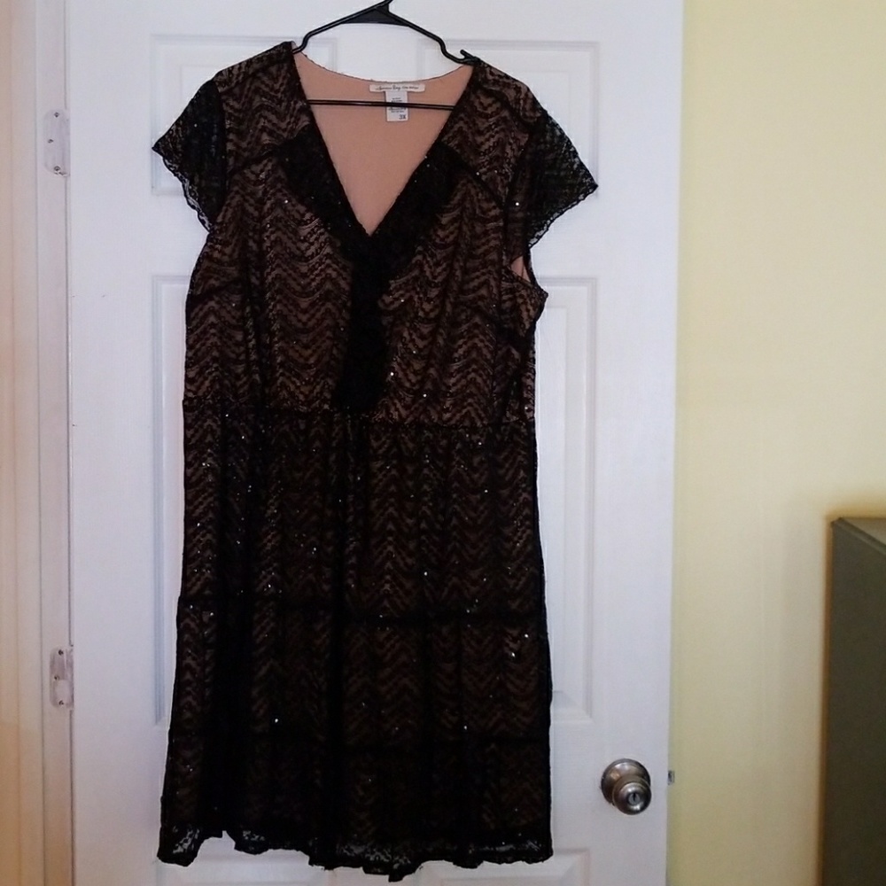 Sparkly Black Party Dress