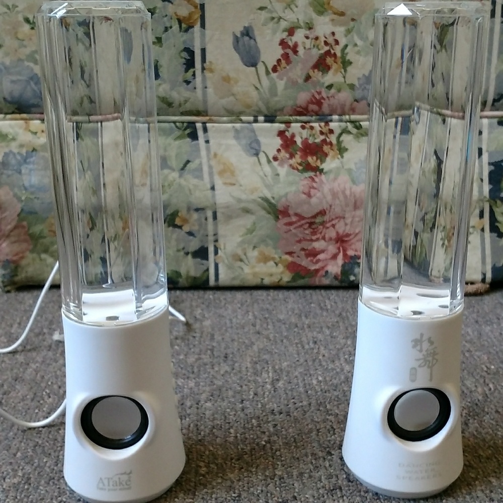 Water speakers!