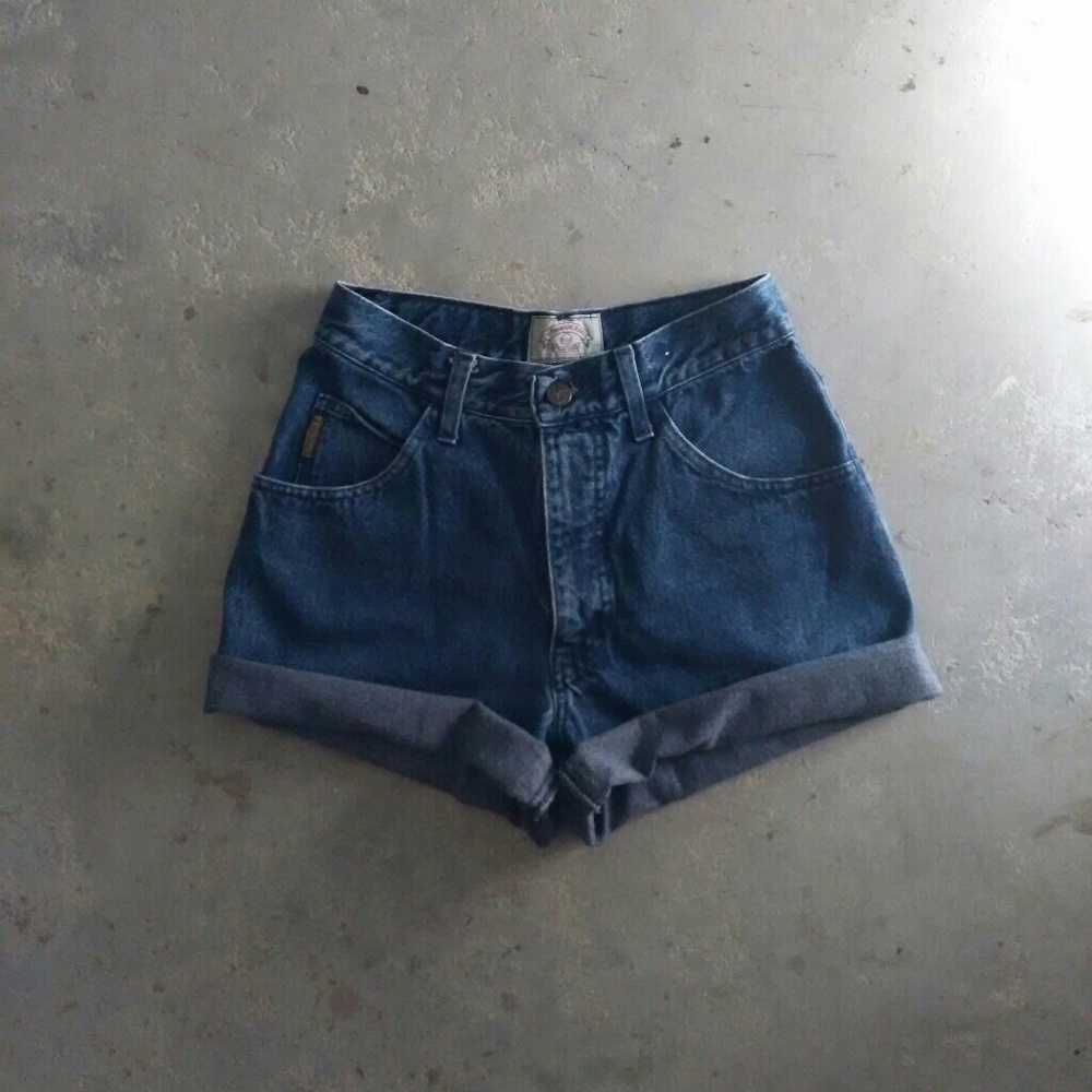 Vintage Giorgio Armani High Waist Shorts