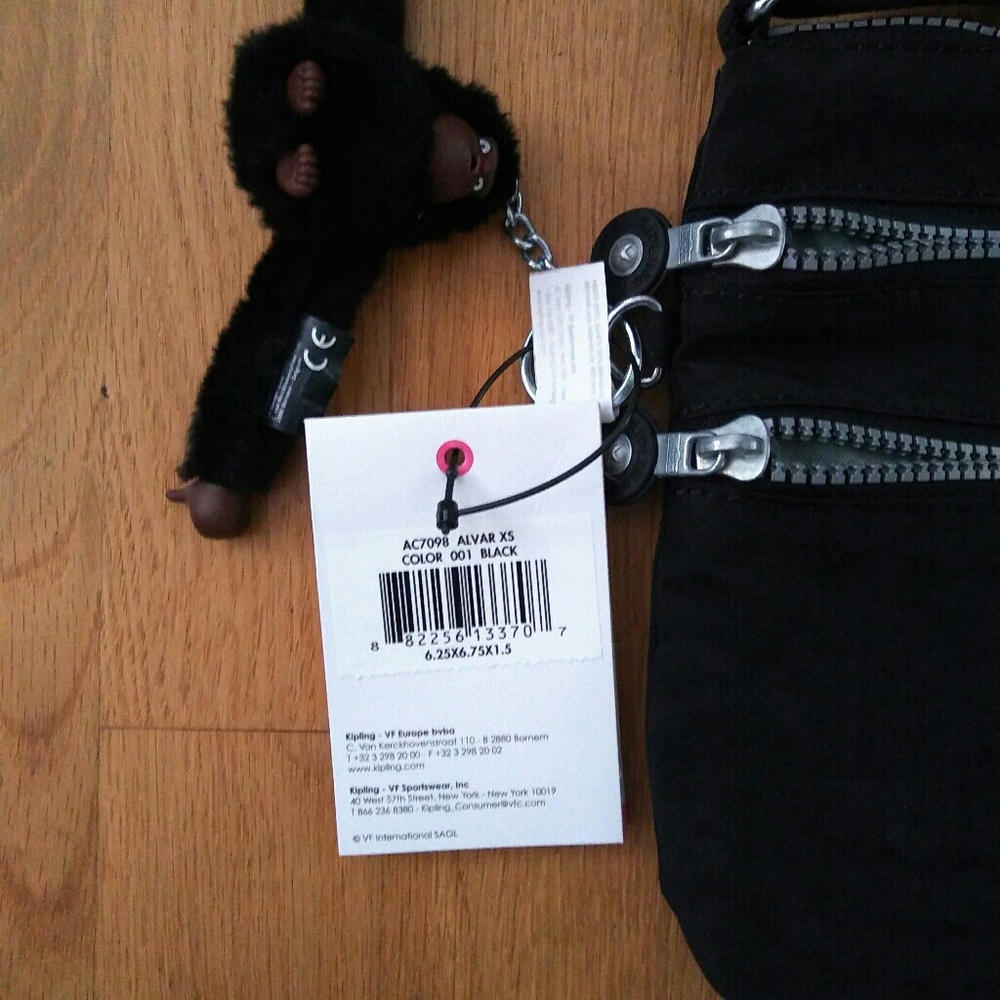 Kipling Alvar XS Cross-Body style ac7098 001 black