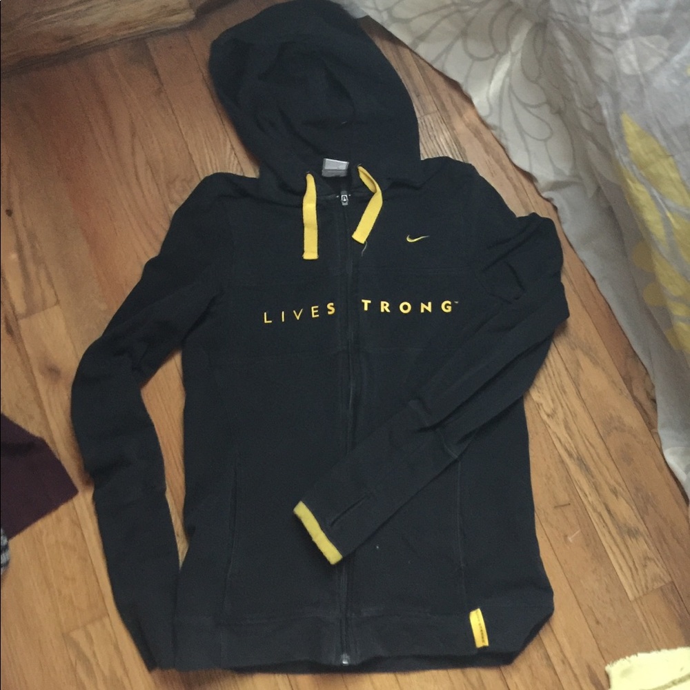 Nike dry fit zip up hoodie