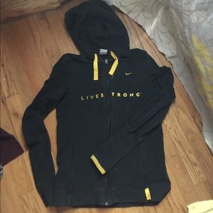 Nike dry fit zip up hoodie