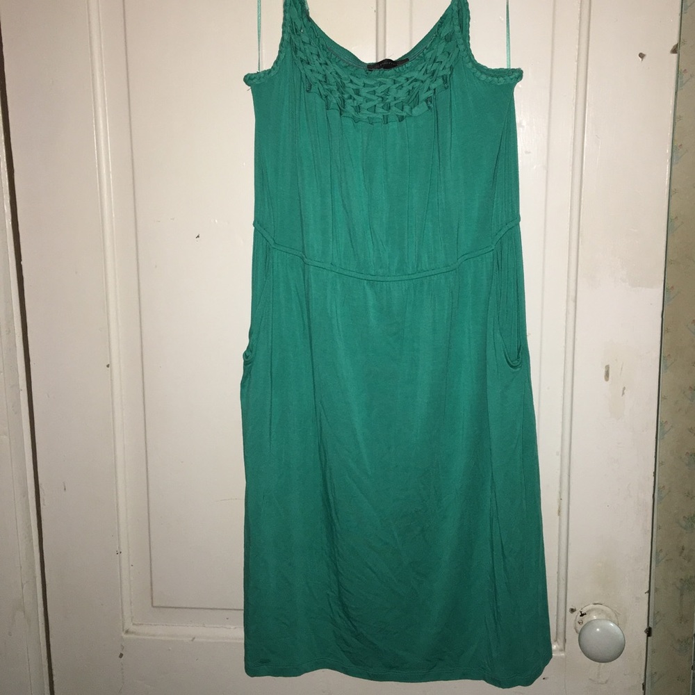 Spaghetti strap sundress w/ pockets - size Large