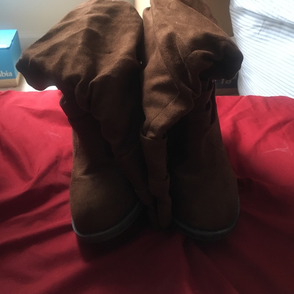 8 Knee High Heeled Boots