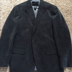 Van Heusen dark grey / black textured blazer