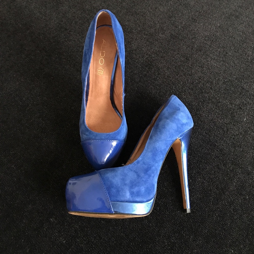 ALDO Royal Blue Heels