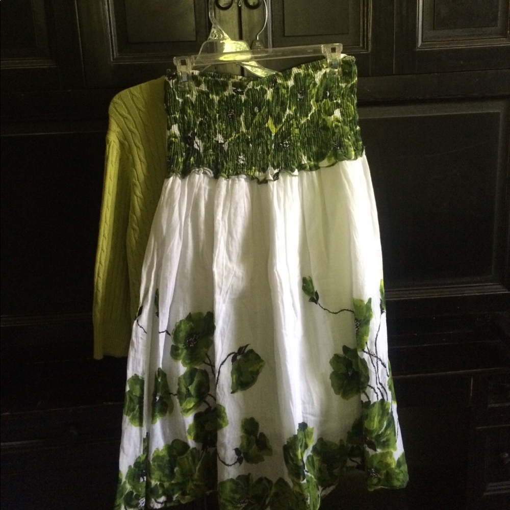 Spring skirt and sweater