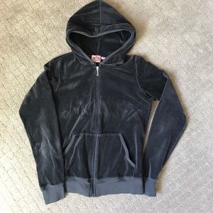 Gray Velour Juicy Couture tracksuit, M,L