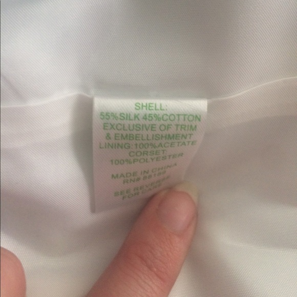 NWT strapless dress size 10 - Picture 5 of 6