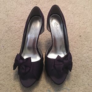 Purple/plum color heels