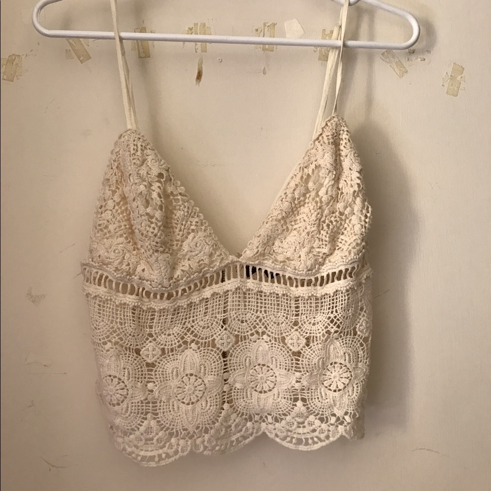 Crochet Kendal & Kylie crop top