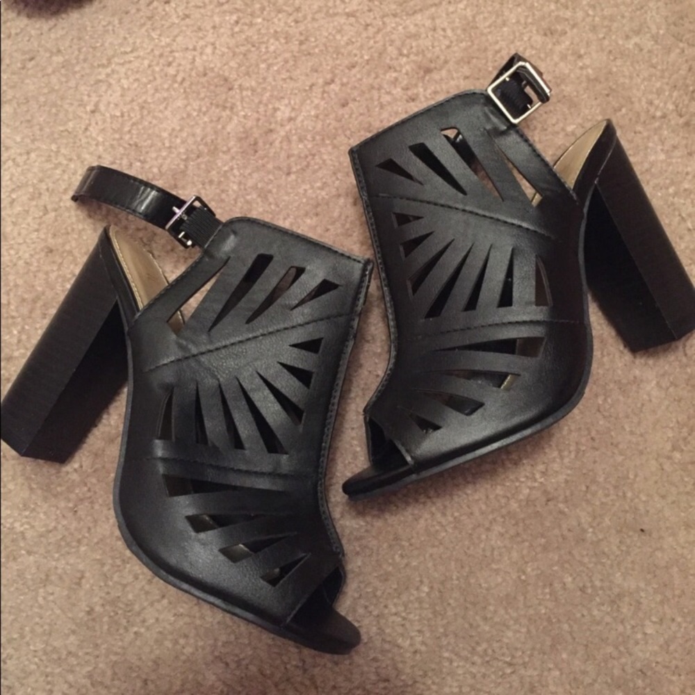 Bootie heels