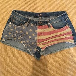 American flag shorts