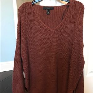 Oversized cozy sweater